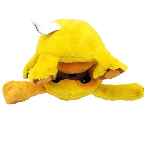 Unique Cute Funny Ball Pets Plush Yellow Fold Up Puppy Dog Kids Toy 12122-3clo - Picture 5 of 7